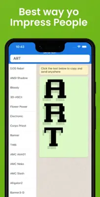 Cool Fancy Text Converter android App screenshot 4